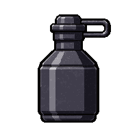 smoke bomb canister  carbon fiber