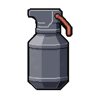 smoke bomb canister  urban grey digital