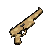 submachine gun compact  desert camo tan