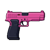 taser electric gun  pink custom paint