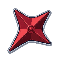 throwing stars shuriken  blueprint wireframe