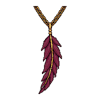 feather dream catcher  on gold chain
