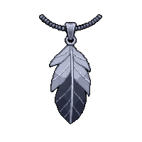feather dream catcher  on silver chain