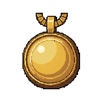 golden sun medallion  blessed holy
