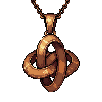 infinity knot amulet  blessed holy