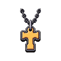 key shaped pendant  on silver chain