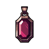 key shaped pendant  pristine polished