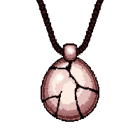 pearl shell necklace  cracked damaged