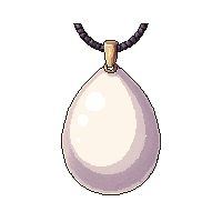 pearl shell necklace  pristine polished