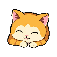 orange tabby cat  sleeping peaceful