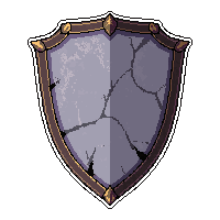 holy paladin plate  cracked damaged