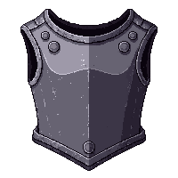 iron plate chestplate  simple plain