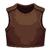 leather ranger vest  battle worn scratched