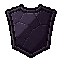 obsidian dark plate  cracked damaged