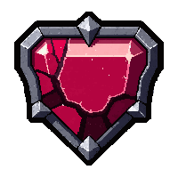 ruby flame armor  cracked damaged