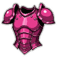 ruby flame armor  pristine new