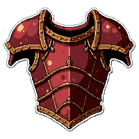 ruby flame armor  rusty ancient