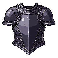 shadow stealth armor  polished gleaming