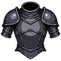 silver chainmail shirt  cursed dark