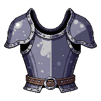 silver chainmail shirt  enchanted glowing