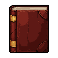 fairy tale storybook  pristine new leather
