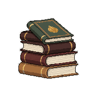 fairy tale storybook  stacked pile