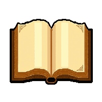herb guide botanical  open pages spread