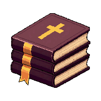 holy scripture  stacked pile