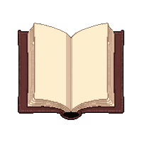 scroll collection  open pages spread