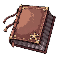 spell book runes  pristine new leather