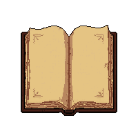 treasure map book  open pages spread