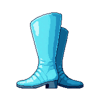 ice frost boots  brand new polished