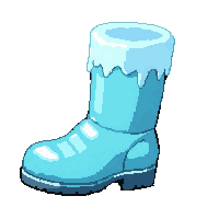 ice frost boots  simple plain