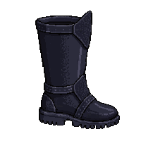 iron plate greaves  cursed dark