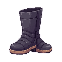 shadow dark boots  pristine clean