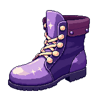 thief silent slippers  enchanted glowing
