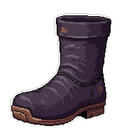 thief silent slippers  muddy dirty
