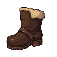 thief silent slippers  worn and scuffed
