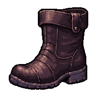 wind speed boots  worn and scuffed