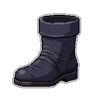 wizard cloth shoes  cursed dark
