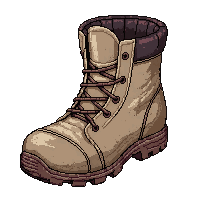 wizard cloth shoes  worn and scuffed