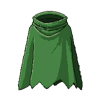green ranger cape  pristine new fabric