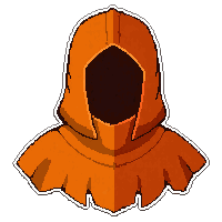 orange autumn cape  armored reinforced
