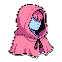 pink fairy cape  hooded with cowl