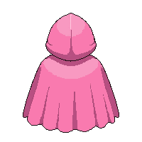 pink fairy cape  pristine new fabric