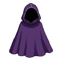 purple wizard robe cape  flowing billowing