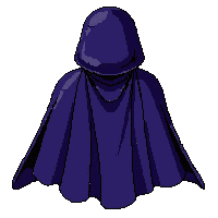 starry night sky cape  draped hanging still