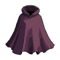 torn tattered cape  flowing billowing