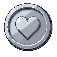 silver  heart