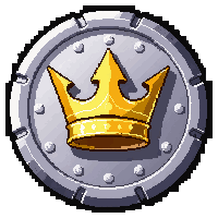 silver  royal crown